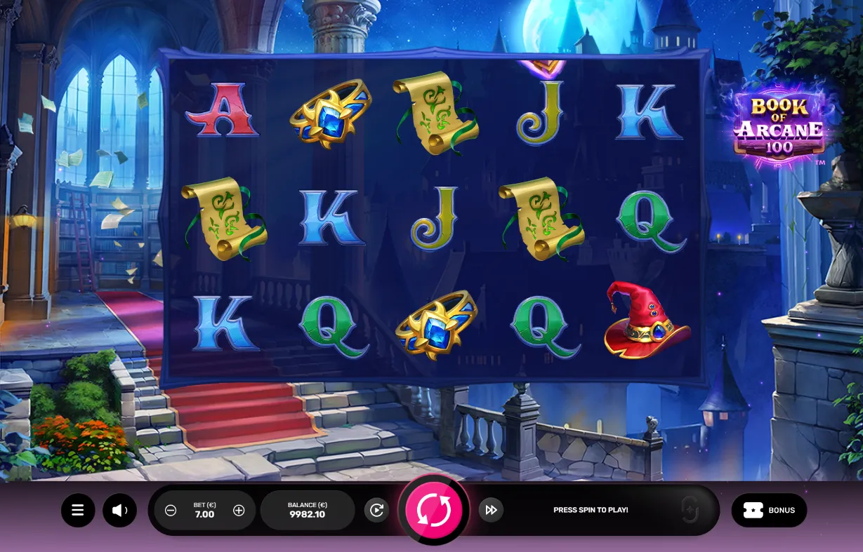 Book of Arcane 100 Slot